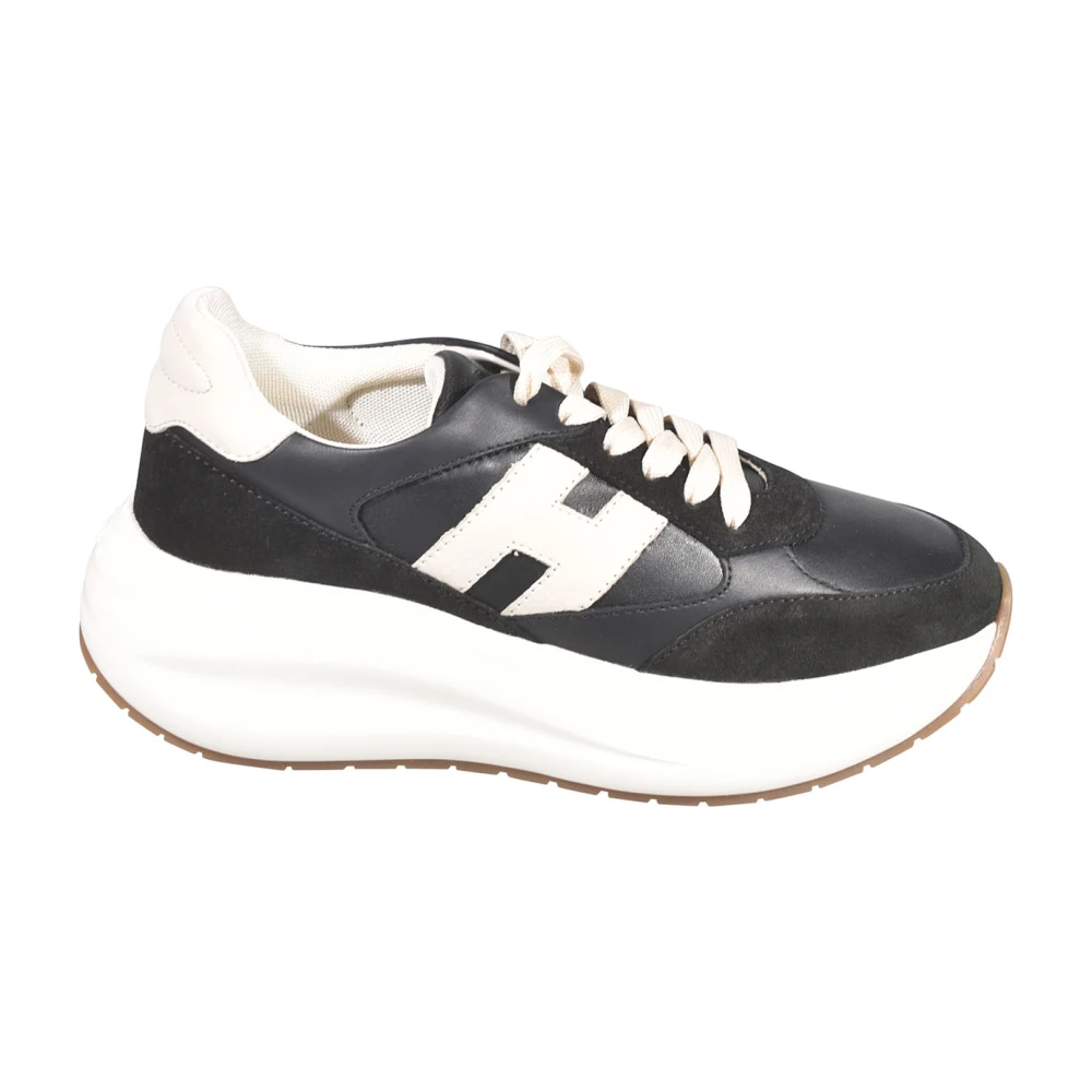 Hogan Maxi Active Sneakers Dames Schoenen Zwart