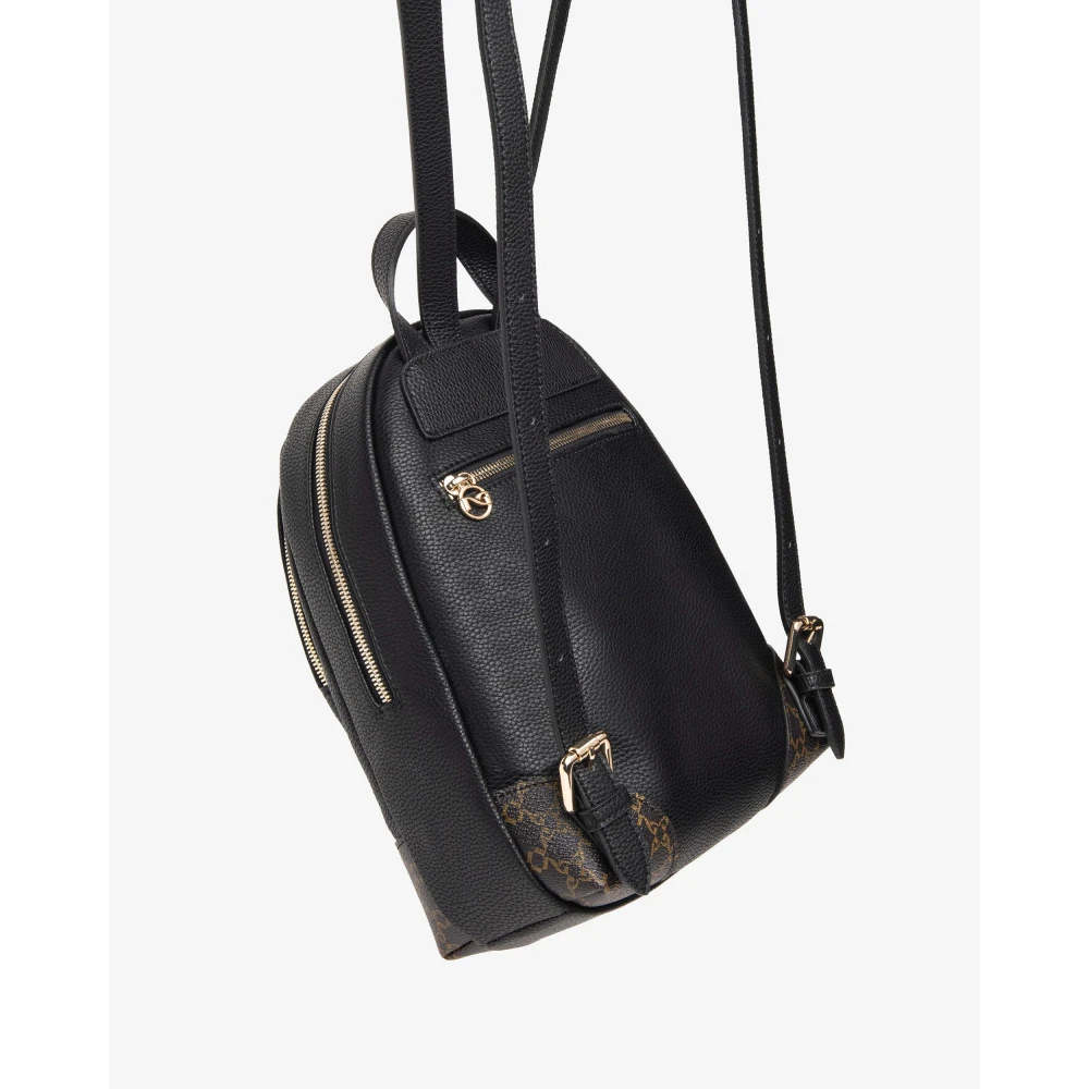 Nerogiardini Zwarte Technische Materiaal Dames Rugzak Black Dames