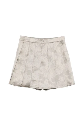 Byxkjol i Camou Flower Jacquard-tyg