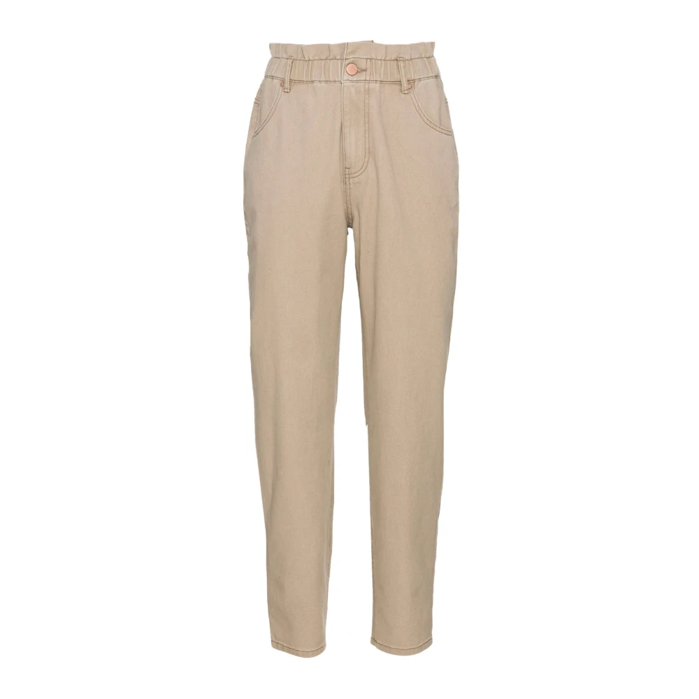 Only Slim-fit Trousers Beige Dames