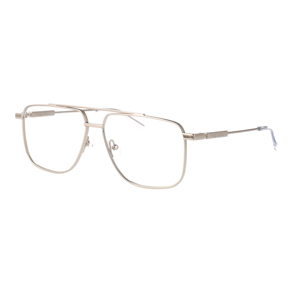 Alexander Mcqueen Unisex Gray Glasses, 57 Mm, Am0480o Optical Frame