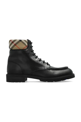 Leather Rogue Combat Boots