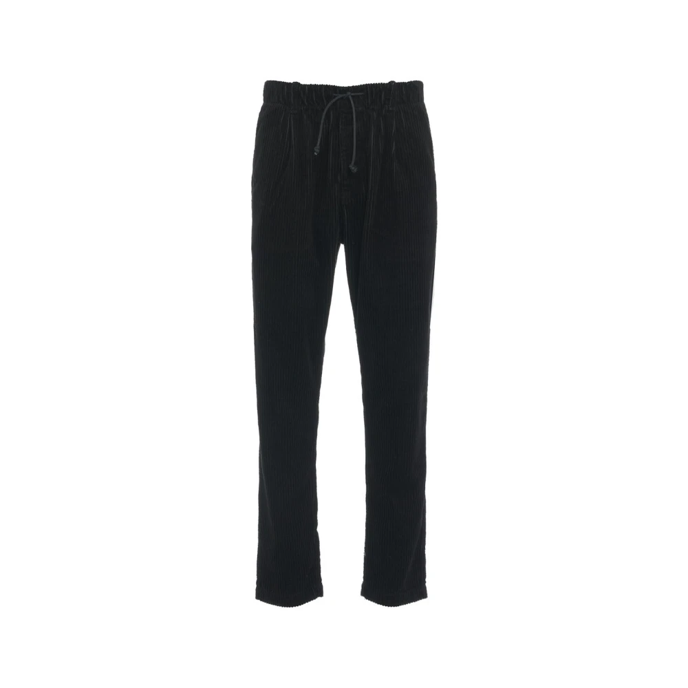 Transit Zwarte Broek Aw24 Black Heren