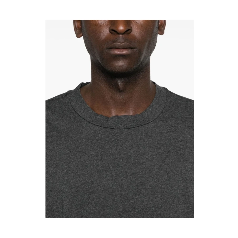 Our Legacy Antraciet Grijs Jersey Crew Neck T-shirt Gray Heren