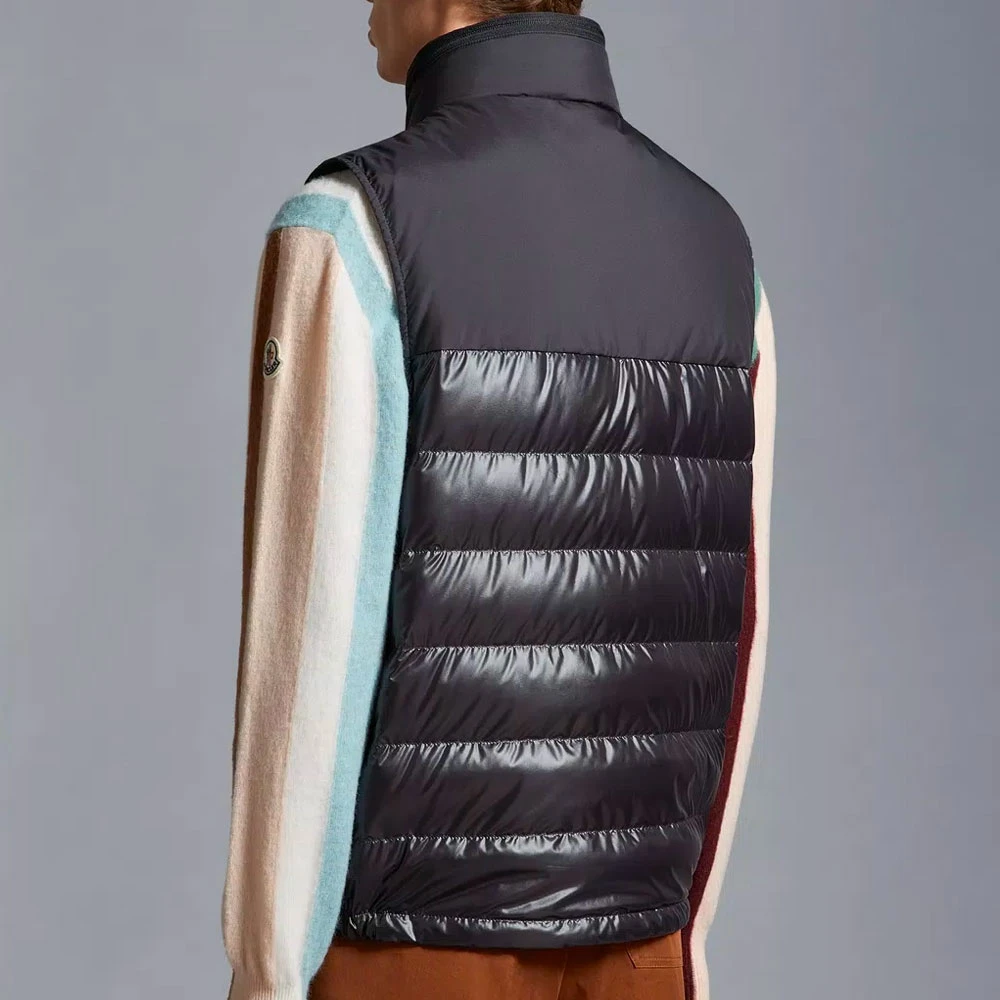 Moncler Vests Black Heren