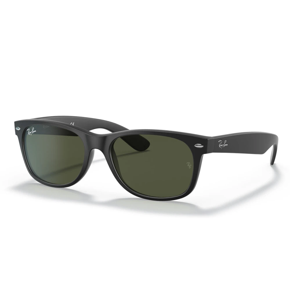 Ray-Ban Unisex Black Rectangle Rubber Green Sunglasses - Image 10