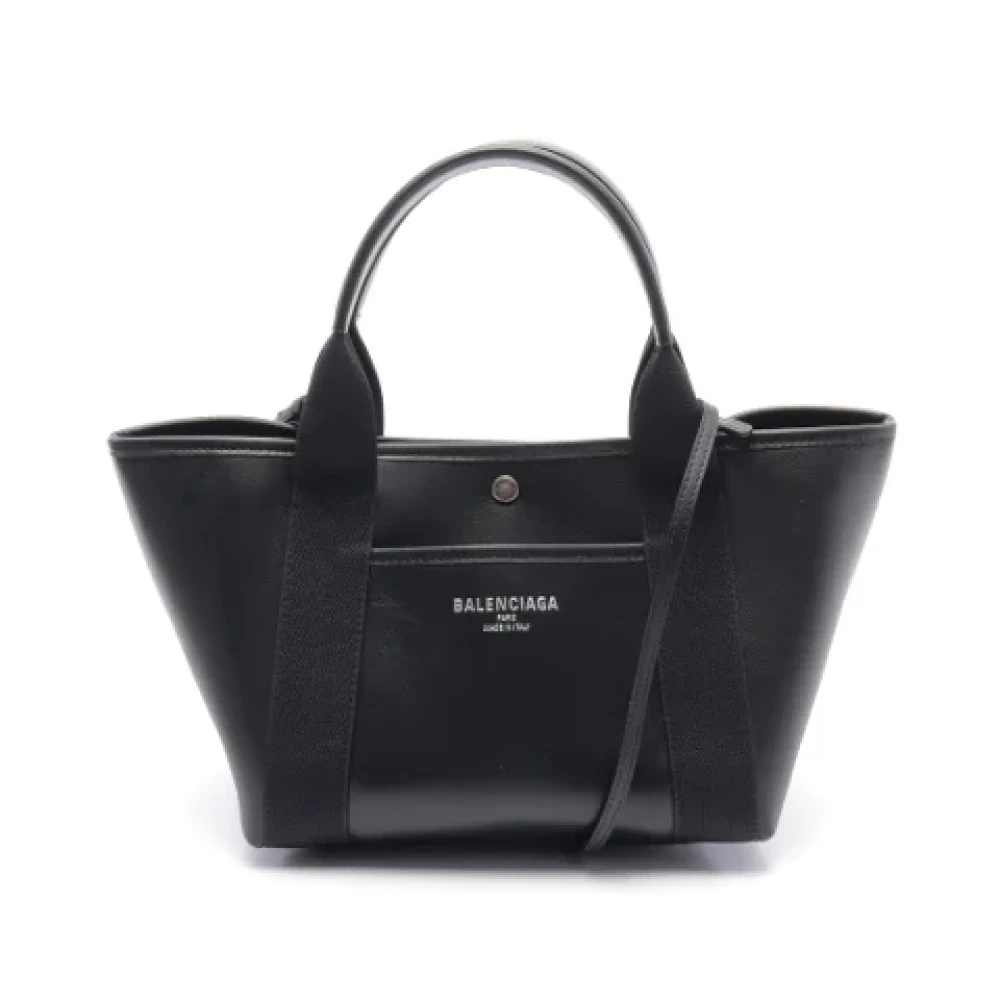 Balenciaga Vintage Pre-owned Leather balenciaga-bags Black Dames