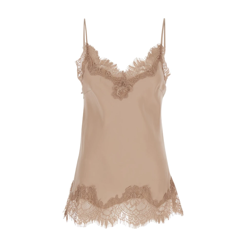 Gold Hawk Beige Camie Top in Coco Bias Beige Dames