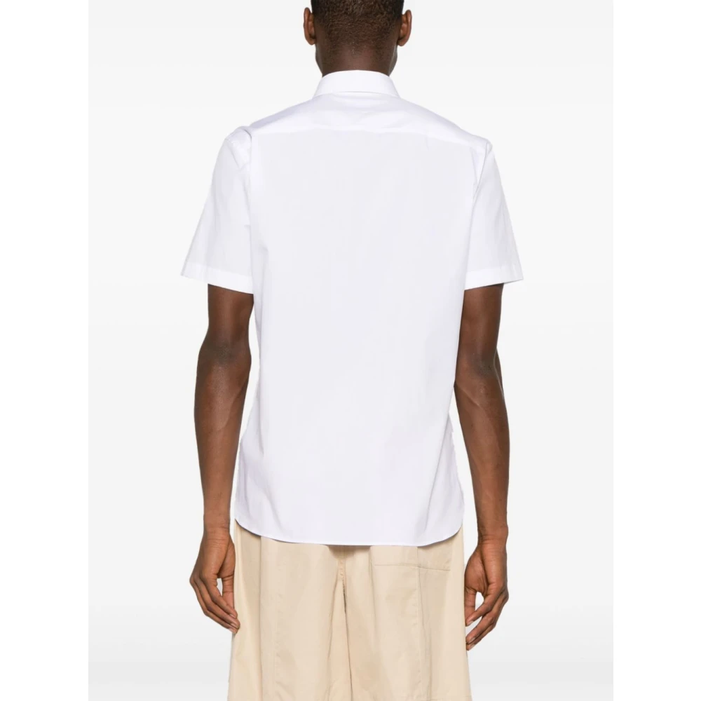 Burberry Witte Casual Overhemden White Heren