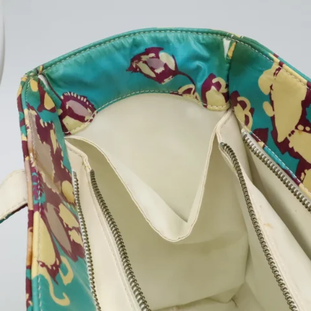 Chanel Vintage Pre-owned Canvas chanel-bags Blue Dames