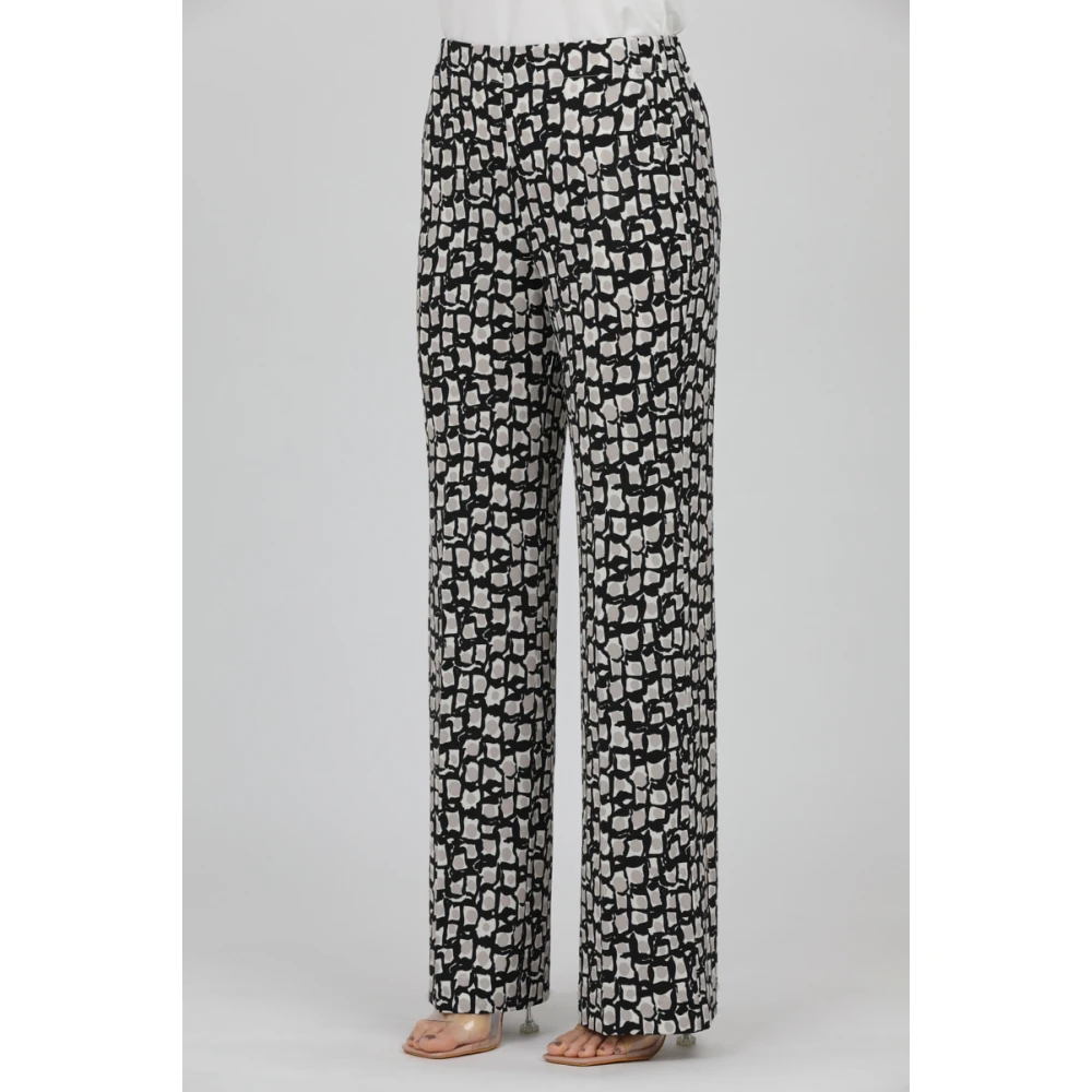 Via Masini 80 Jersey Broek Multicolor Dames