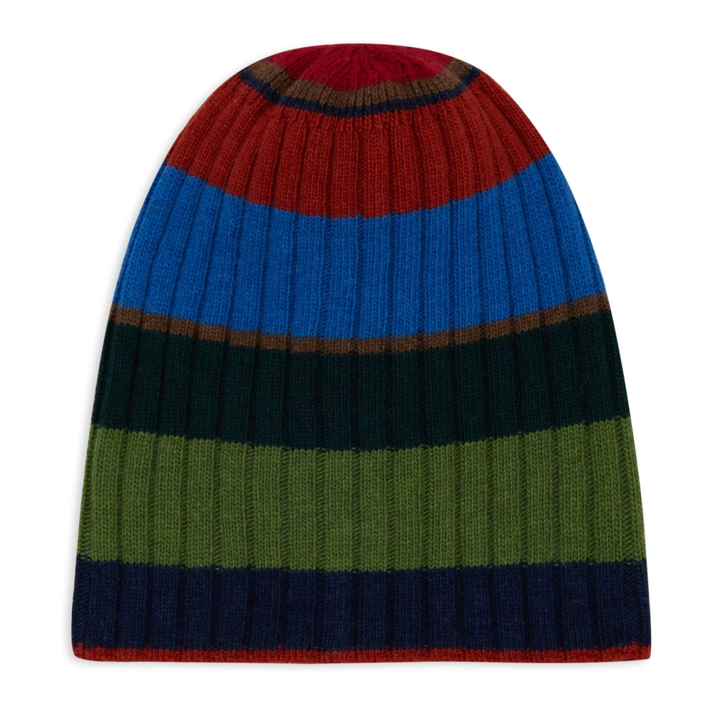 Gallo Randig Grön Beanie Mössa Multicolor, Unisex