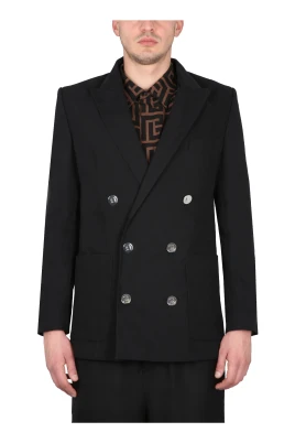 Technical Cotton DB Blazer Jacket