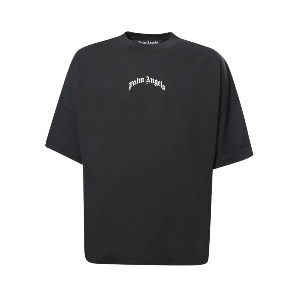 Palm Angels Uomo Nero - T-Shirts And Polos - Tops - Xs
