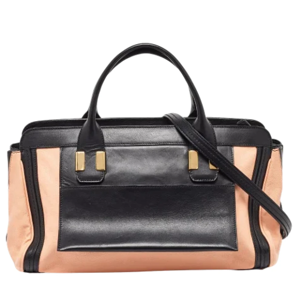 Chloé Pre-owned Leather handbags Orange Dames