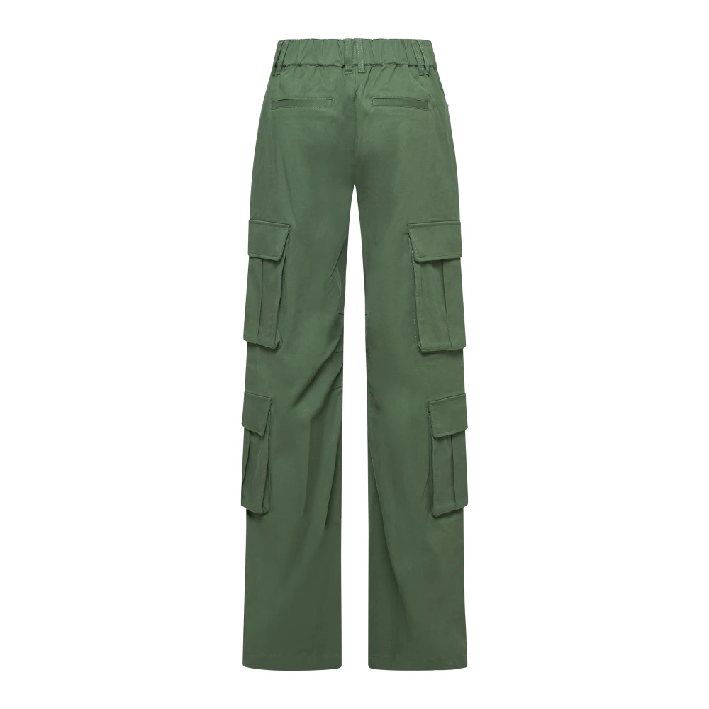 alice + olivia Oversized Cargo Pant Green Dames