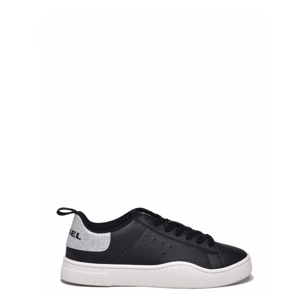 Diesel Clever Low Dames Schoenen Zwart