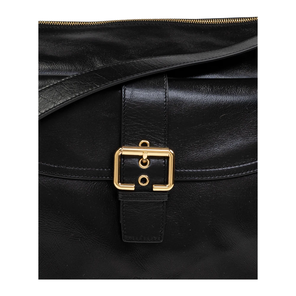 Chloé Schoudertas Cameratas Groot Black Dames