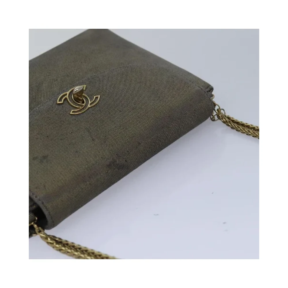 Chanel Vintage Pre-owned Suede chanel-bags Brown Dames