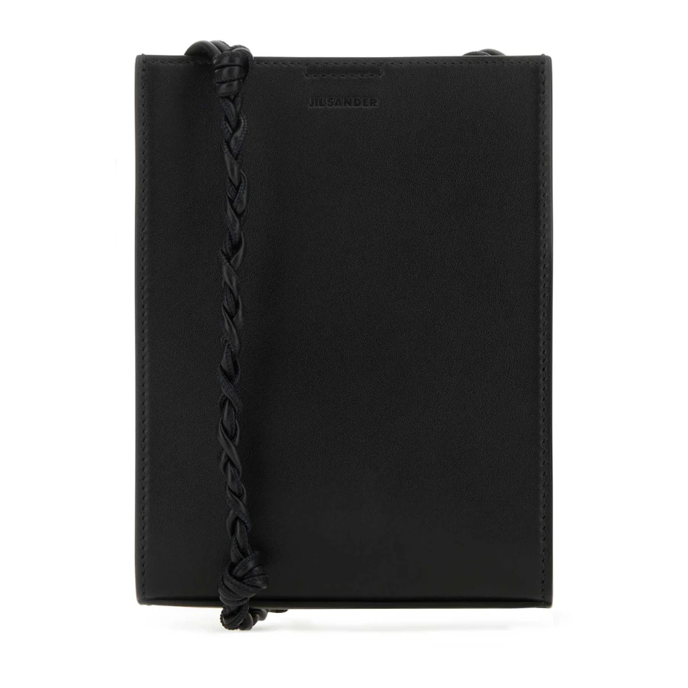 Jil Sander Men's Black Tangle Small - Cross Body Bags - One Size - Bags