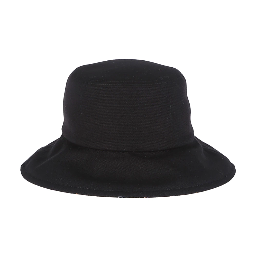 Lanvin Omkeerbare emmerhoed Black Dames
