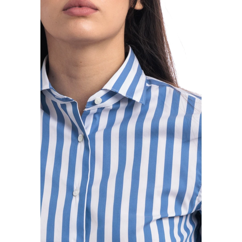 Xacus Slim Fit Overhemd Multicolor Dames