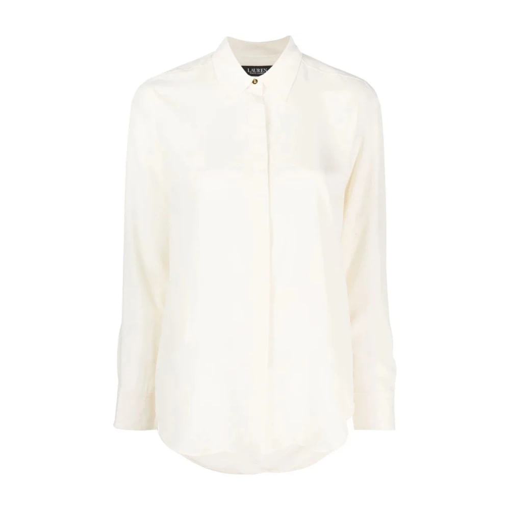 Ralph Lauren Klassieke Witte Overhemd White Dames