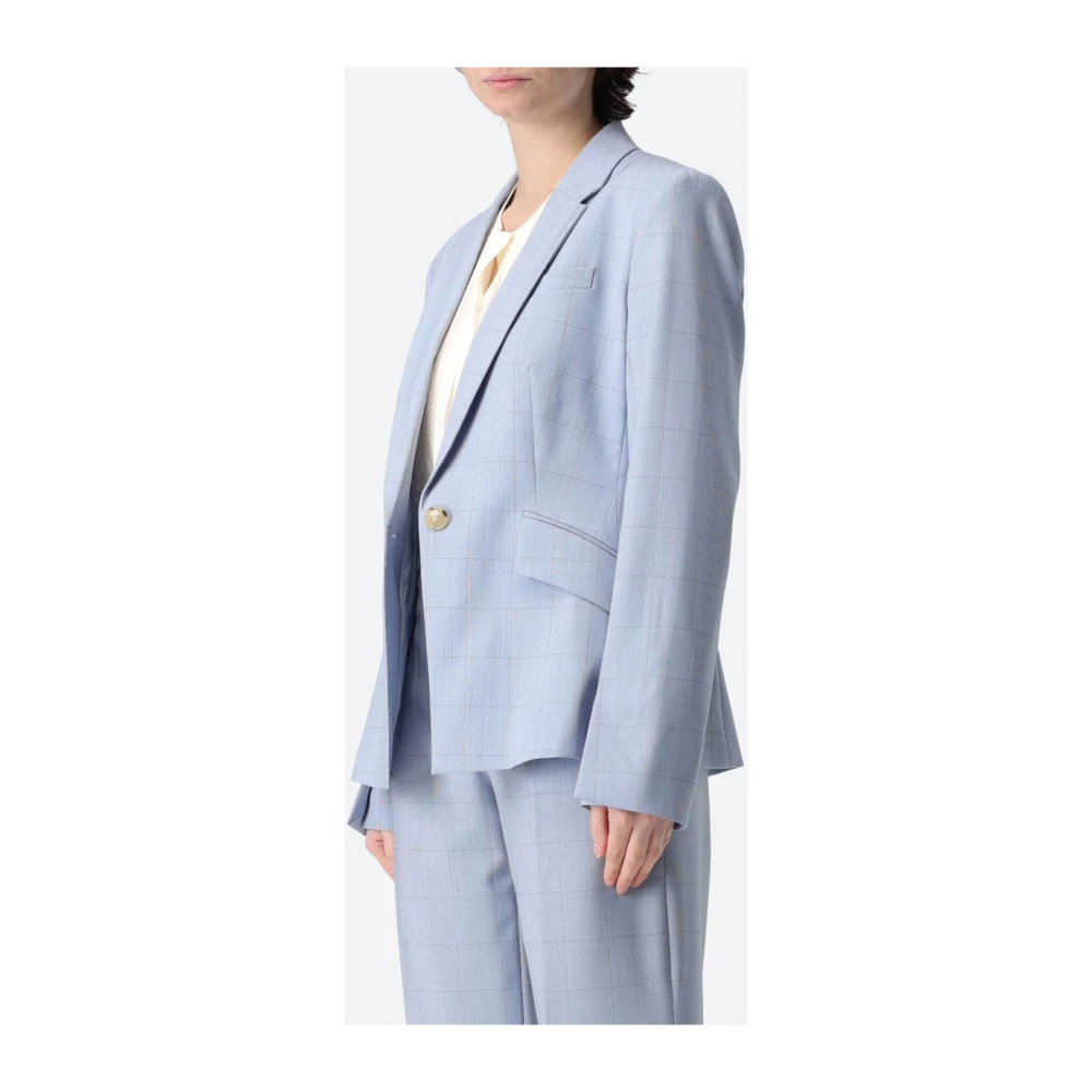 Hugo Boss Klassieke Wollen Blazer Blue Dames