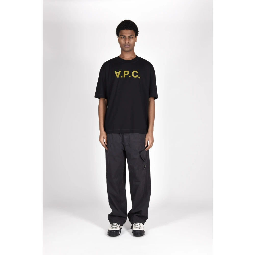 A.p.c. Katoenen T-Shirts Black Heren