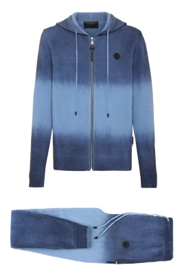 Cash Wool Jogging Stickad Kostym