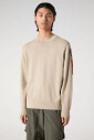 pull-en-maille-de-coton-beige