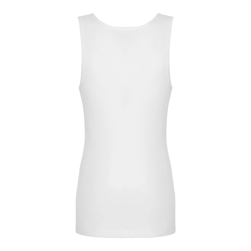 Dolce & Gabbana Tanktop met Canotta Stijl White Heren