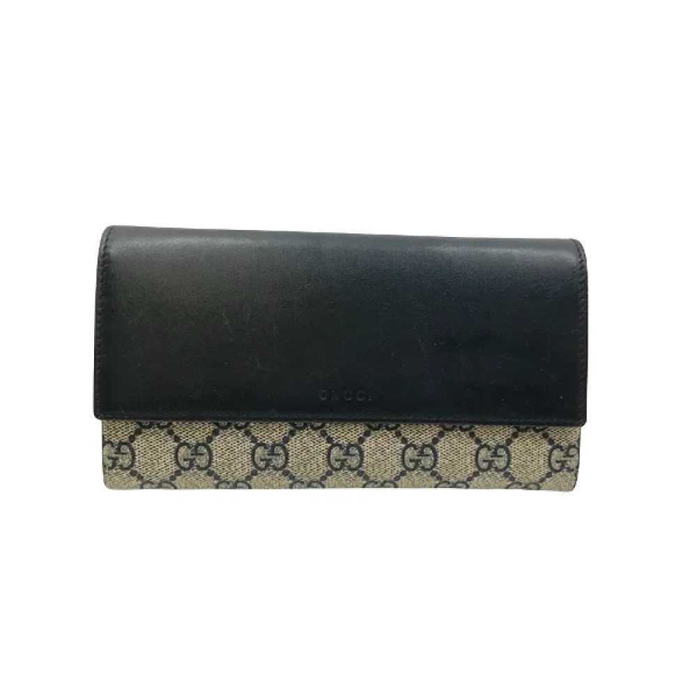 Gucci Vintage Pre-owned Leather wallets Multicolor Dames