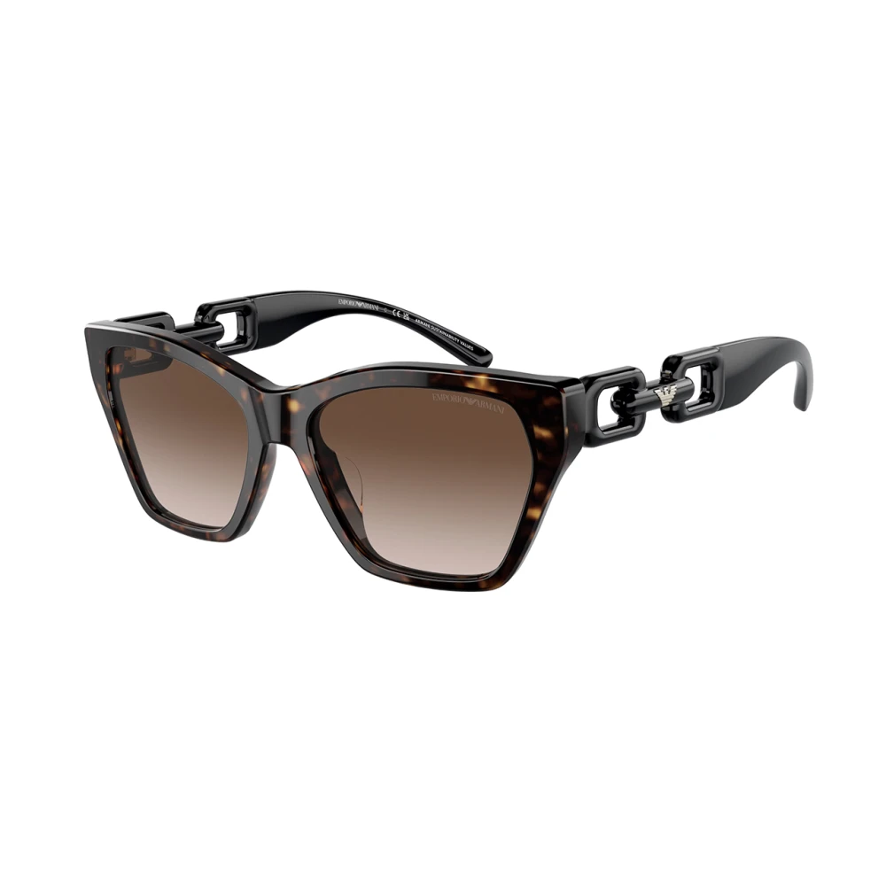 Emporio Armani Women's Brown Sunglasses, 55 Mm, Sunglasses