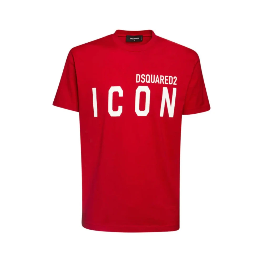 Dsquared2 Red T-Shirt - Male - T-Shirts - 2XL - Tops