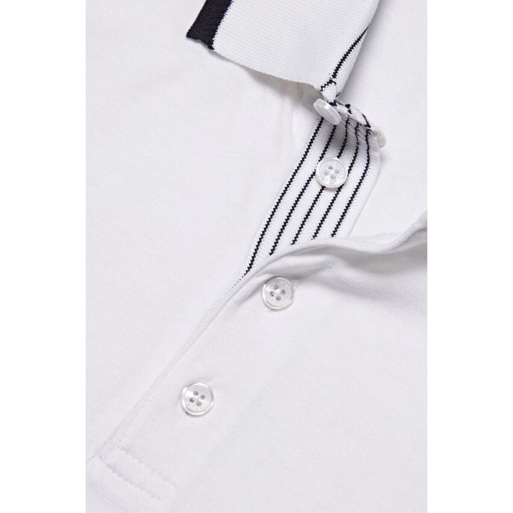 Orlebar Brown Klassieke Tipping Polo Shirt Wit White Heren