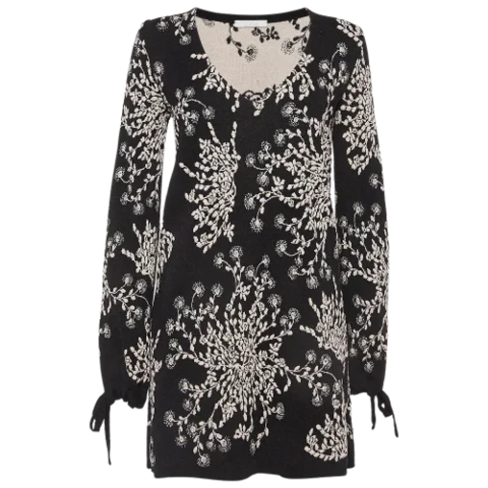 Chloé Pre-owned Knit dresses Black Dames