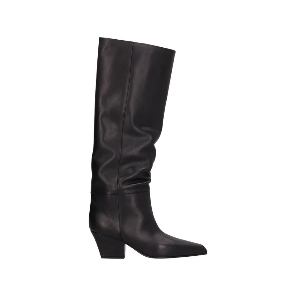Paris Texas Women's Black Cowboy & Biker Boots, 4 Uk, Stylish Jane Boot For