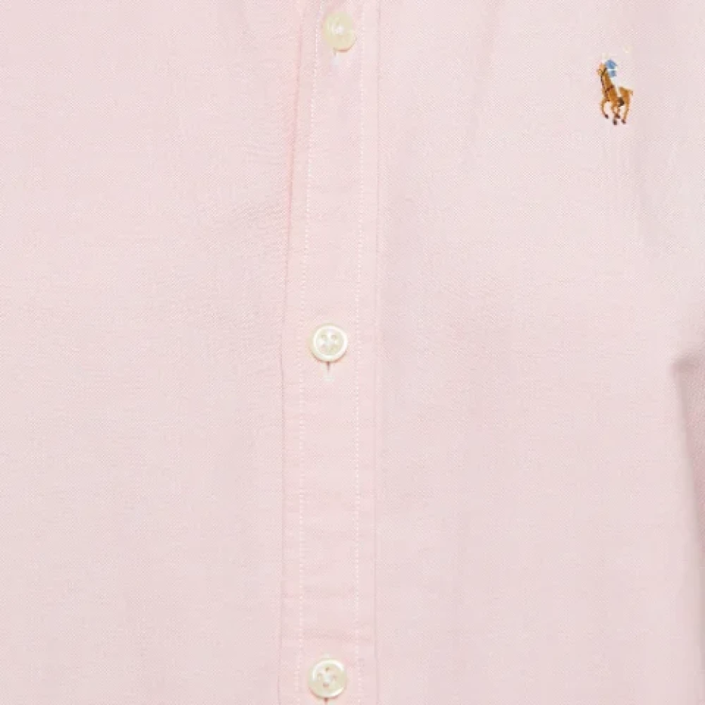 Ralph Lauren Pre-owned Cotton tops Pink Dames