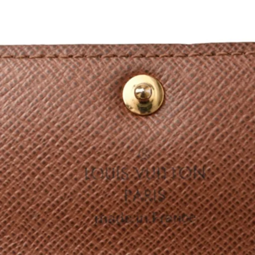 Louis Vuitton Vintage Pre-owned Canvas key-holders Brown Dames
