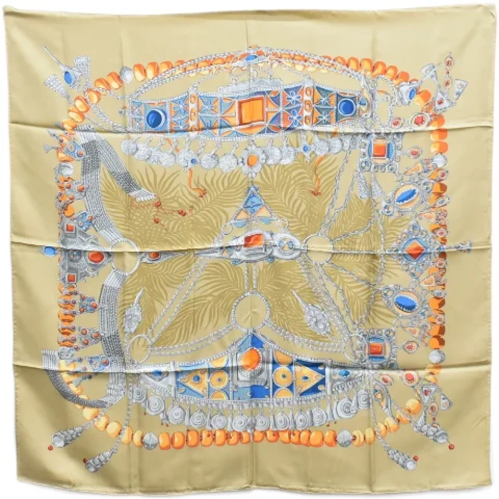 Pre-owned > Pre-owned Accessories > Pre-owned Scarves - - Hermès Vintage - Modalova