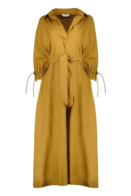 Cotton Poplin Maxi Dress