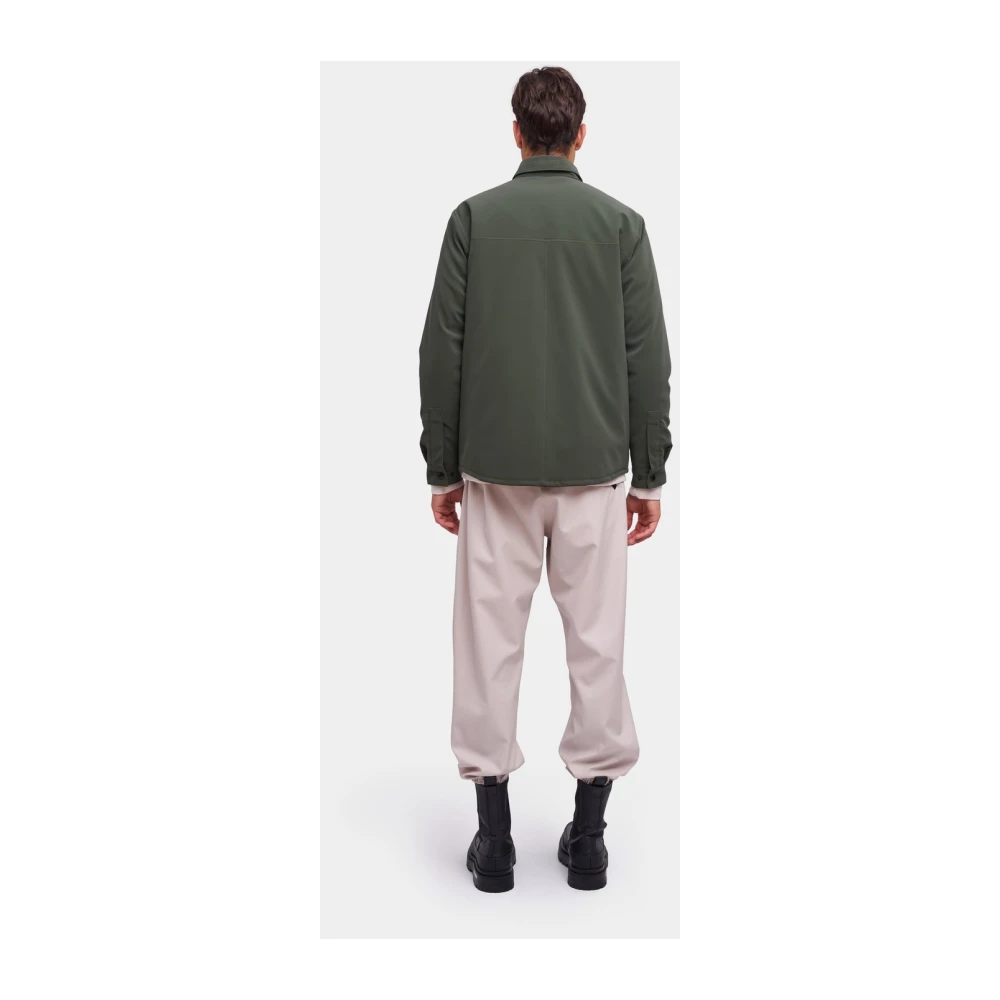 Stutterheim Mat Winter Overshirt Green Heren