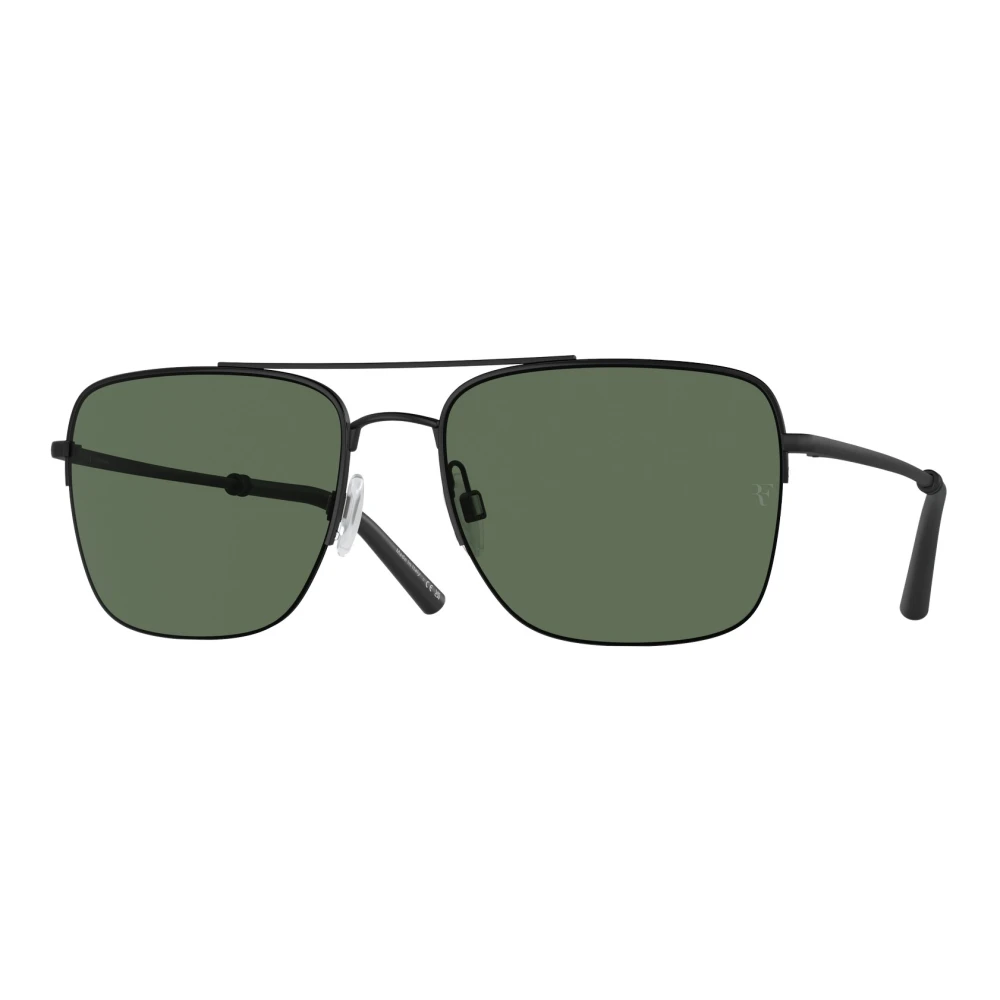 Matte Black/Green Solbriller R-2 OV 1343S