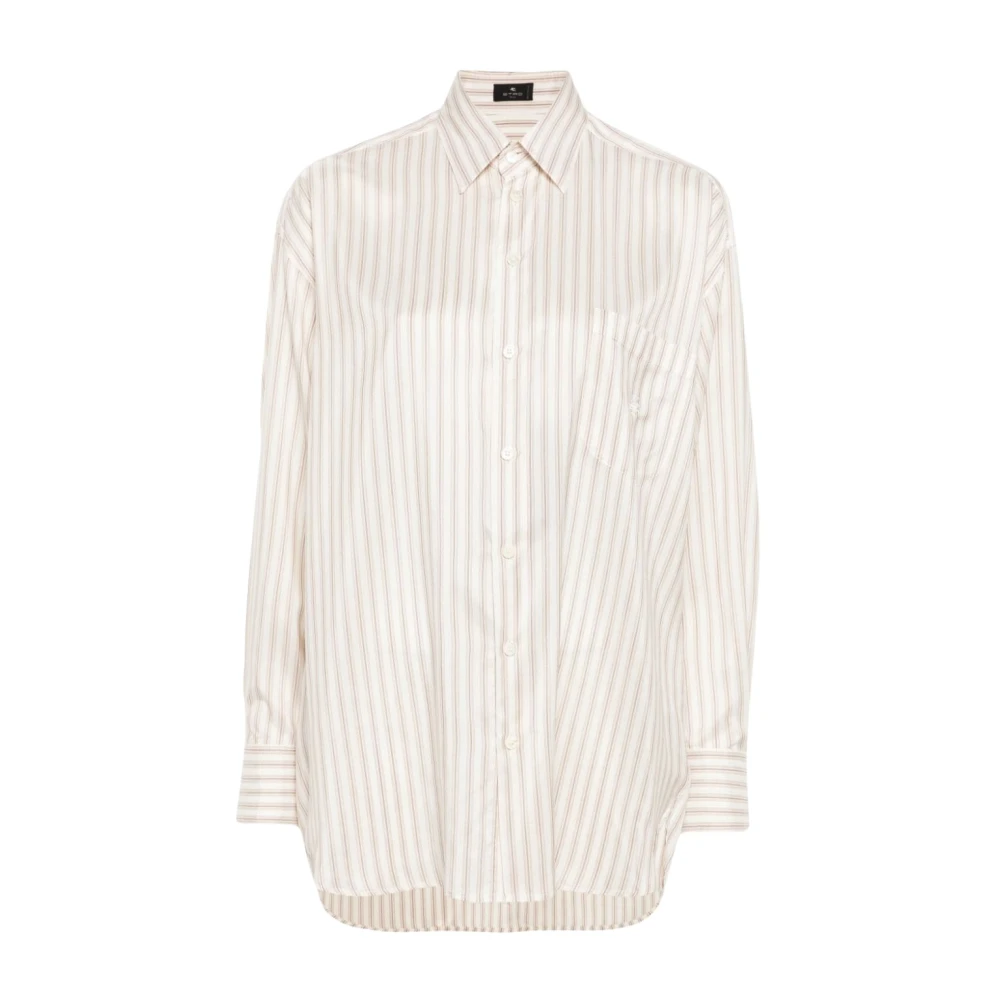 Etro Women's Multicolor Shirts, Xs, Silk Shirt