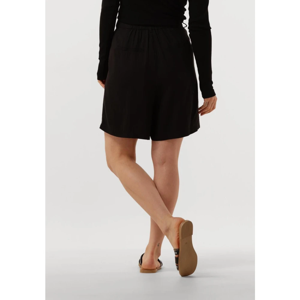 Notre-v Zwarte Shorts Nv-Dudu Stijl Black Dames