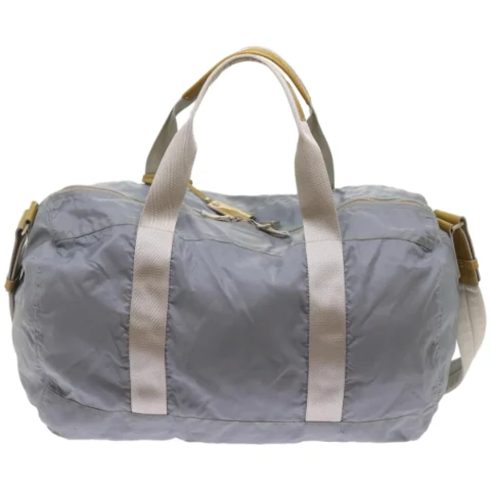 Prada Vintage Pre-owned Fabric travel-bags Purple Dames