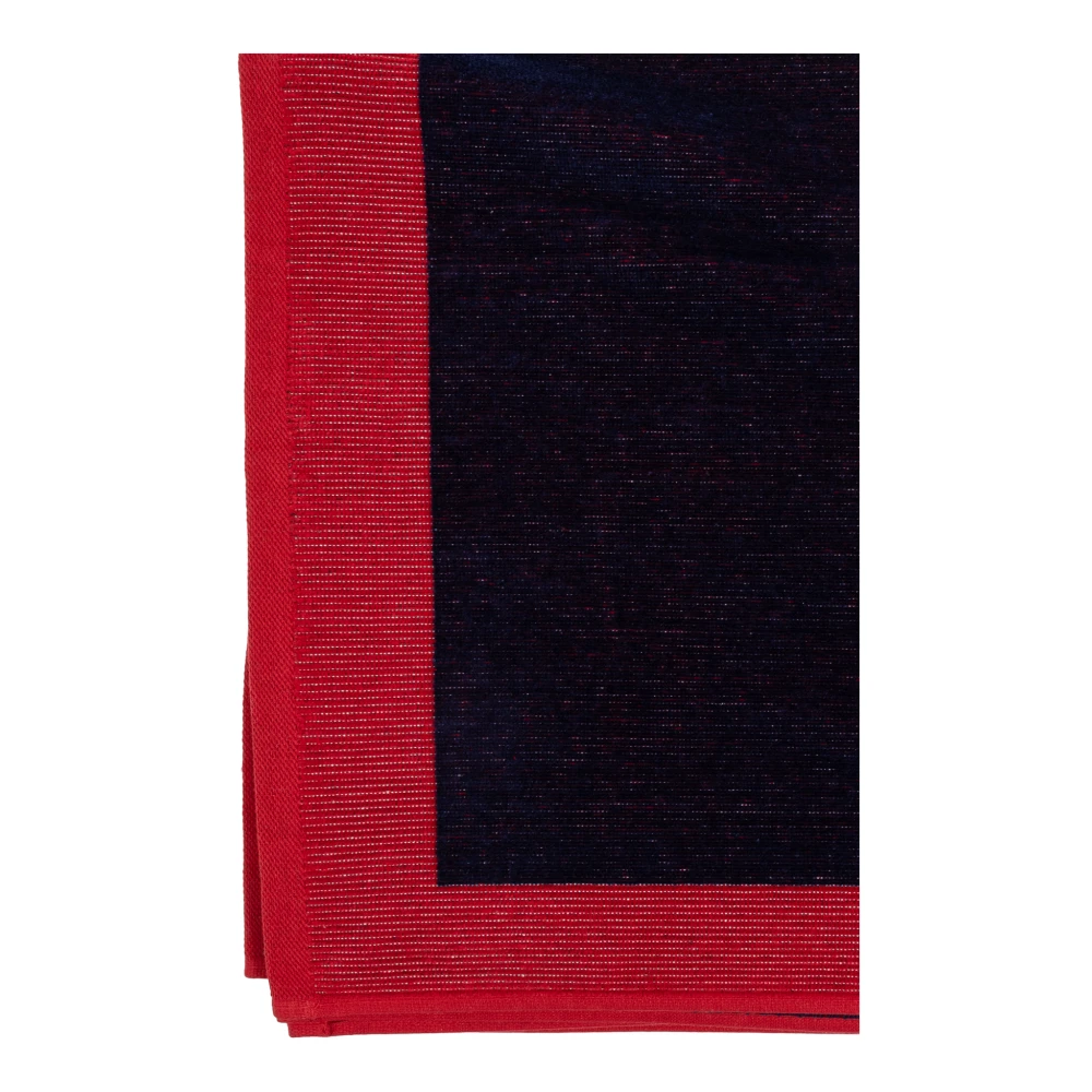 Moschino Badhanddoek met logo Blue Heren