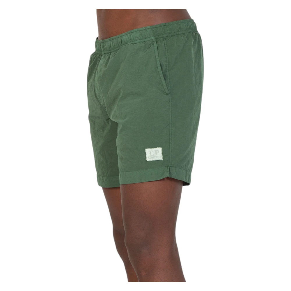 C.P. Company Eco Chrome Zwemshorts Green Heren