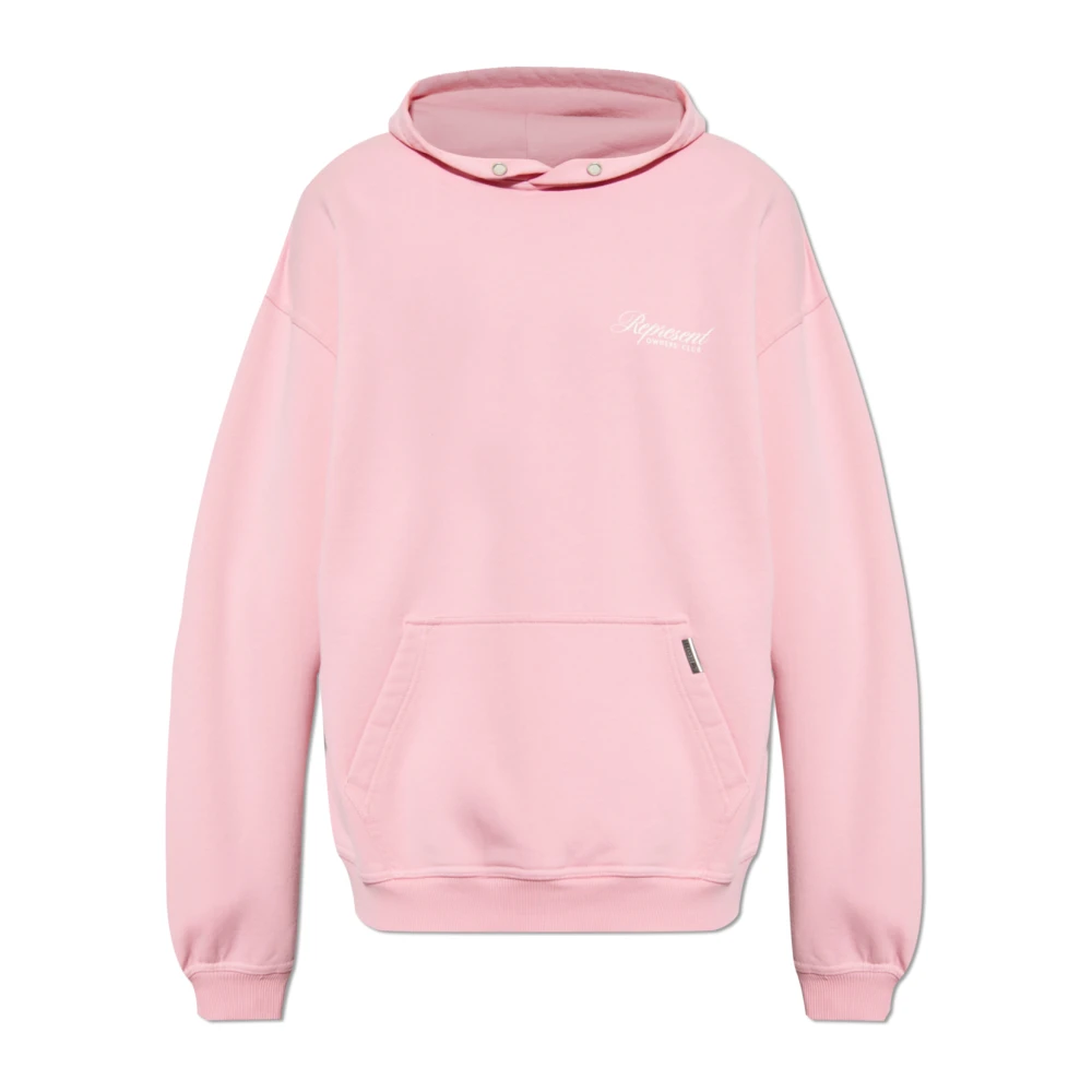 REPRESENT Owners Club Script Hoodie Pink, Herr